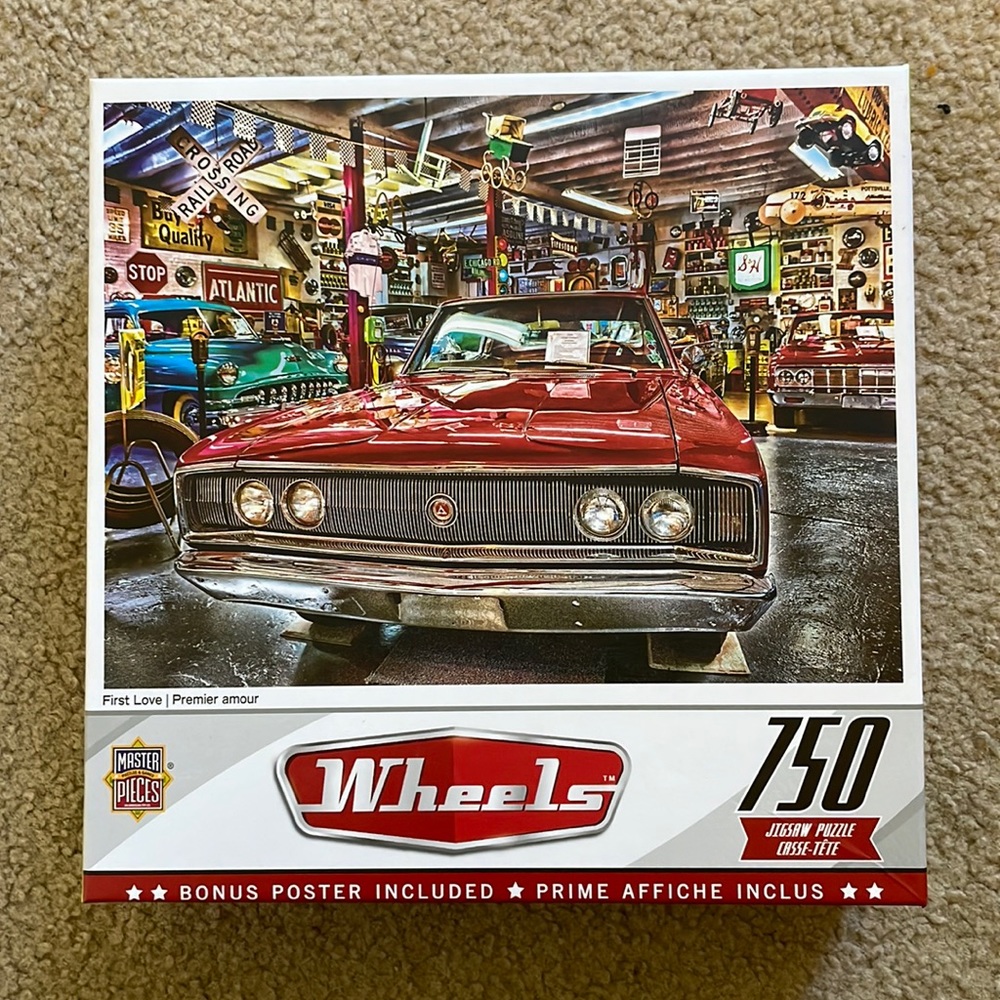 Masterpiece Wheels Puzzle “First Love” 750 Pieces